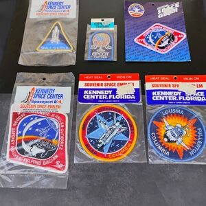 NASA Space Shuttle Patches Set